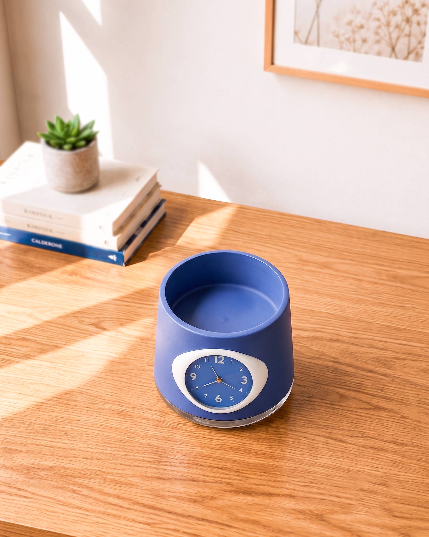Self Watering Pot with Clock