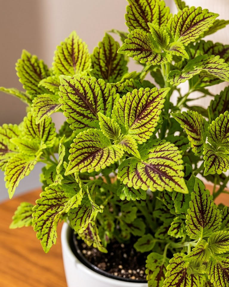 Coleus Green Plant