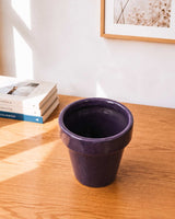 Modern Collar Ceramic Planter