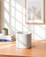 Cylindrical Minimal Ceramic Pot