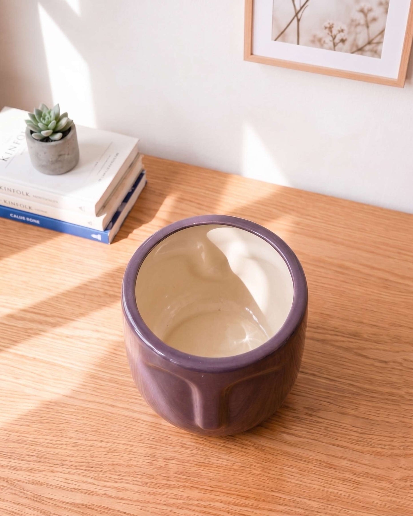 Ceramic Face Pot