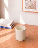 Cylindrical Minimal Ceramic Pot