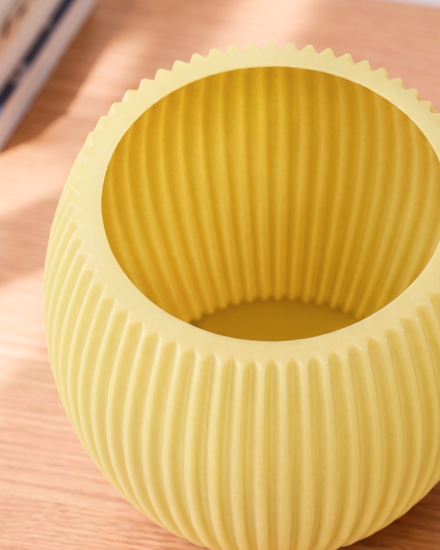 Round Melon Pot