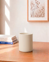 Cylindrical Minimal Ceramic Pot