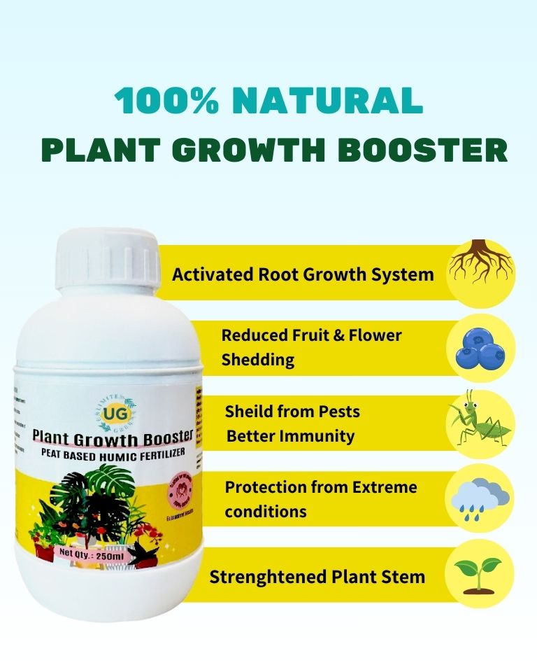 Plant Growth Booster(Peat Based Humic Acid) 100ml