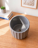 Modern Curved Ceramic Pot