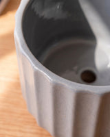 Modern Curved Ceramic Pot
