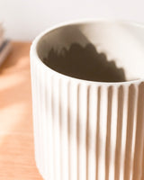 Ceramic textured Planter