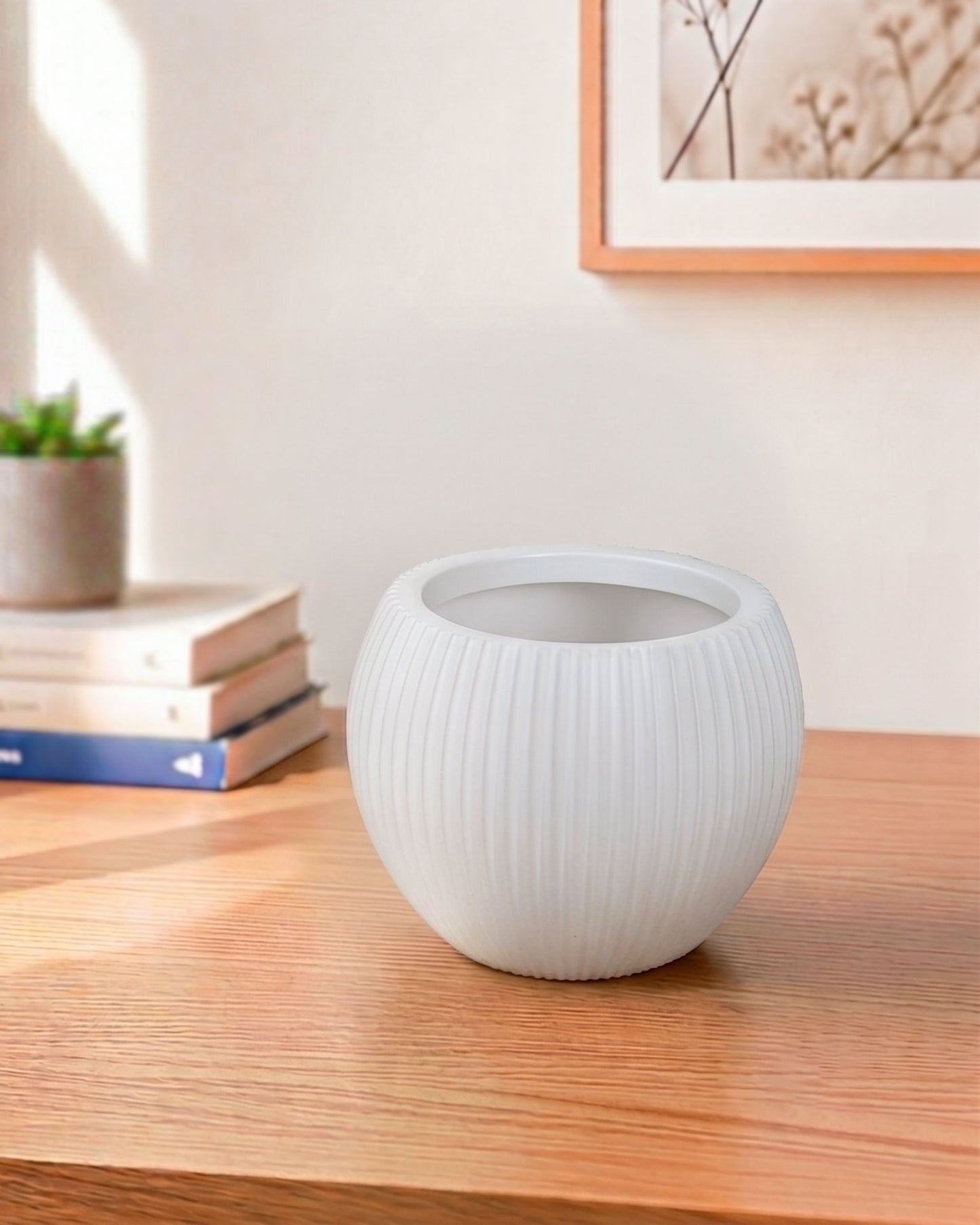 Round Melon Pot