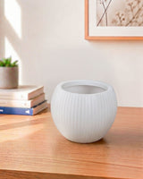 Round Melon Pot