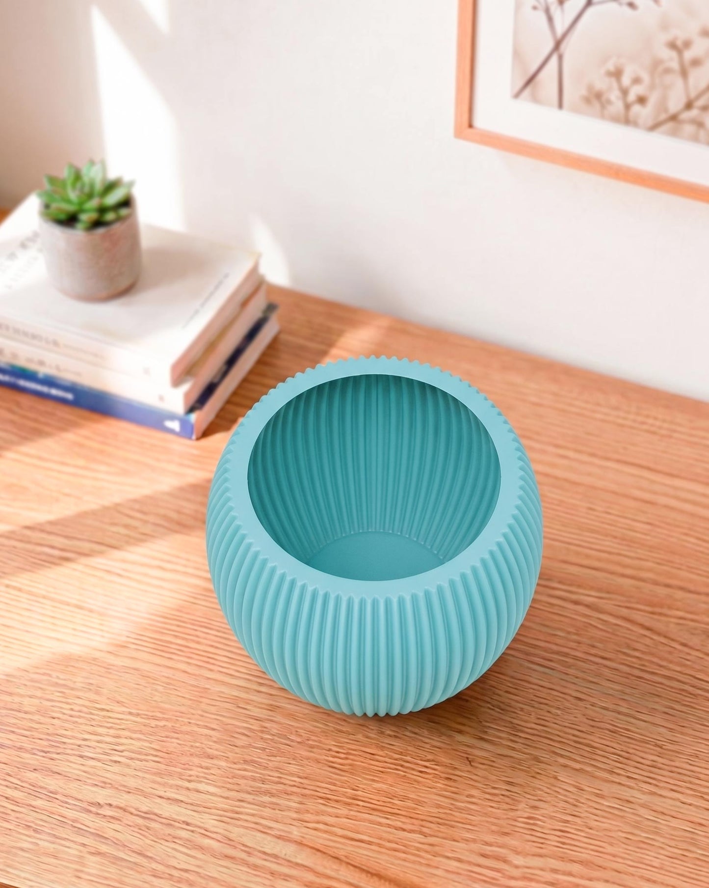 Round Melon Pot
