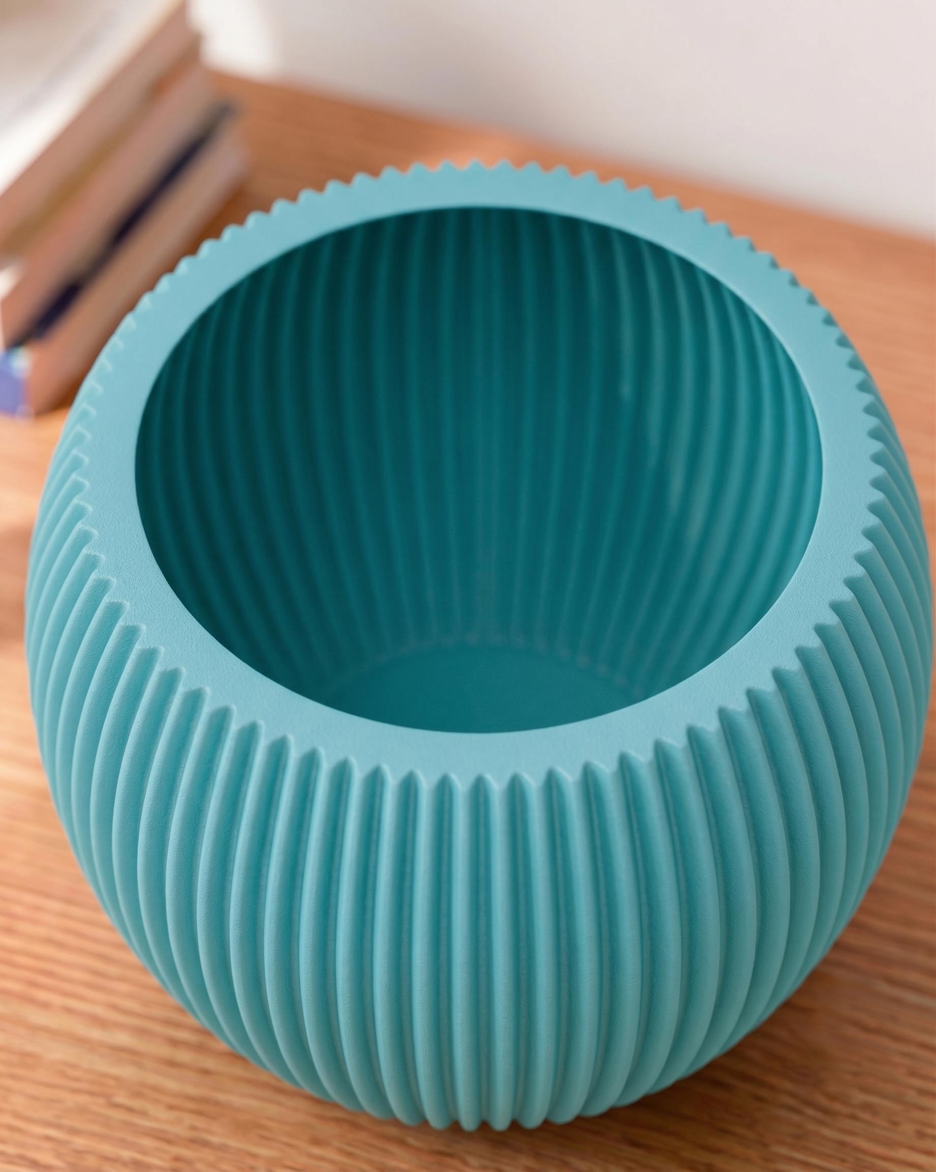 Round Melon Pot