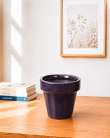 Modern Collar Ceramic Planter