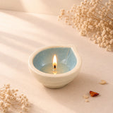 Multicolour Ceramic Diya Set for Diwali Decoration | Pack of 24