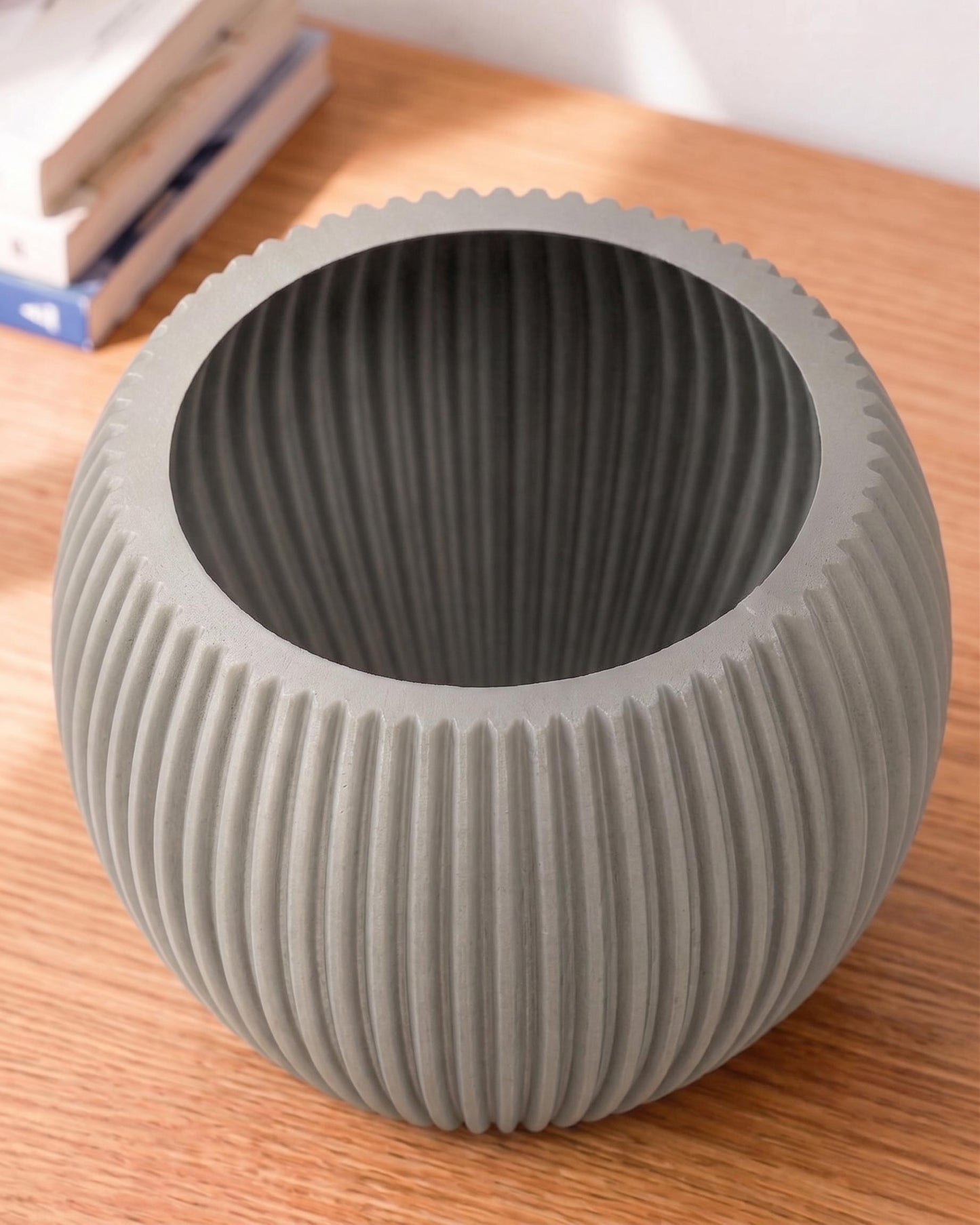 Round Melon Pot