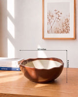 Wave Edge Ceramic Planter