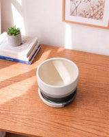 Modern Colorblock Ceramic Pot