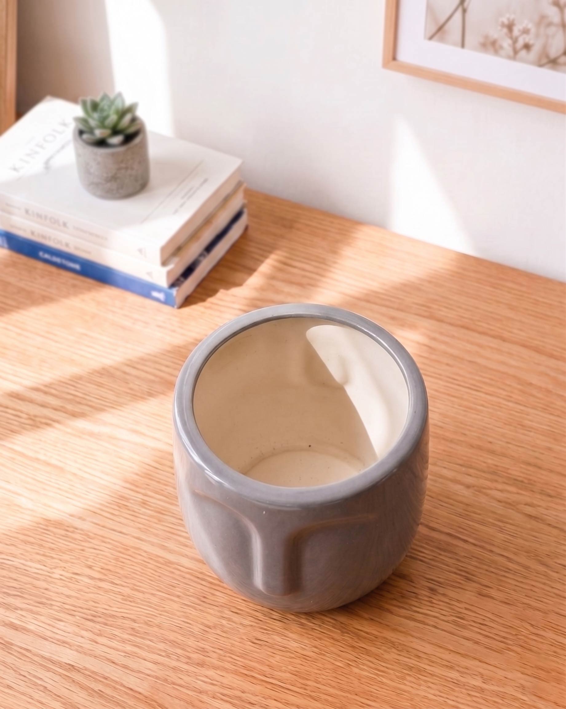 Ceramic Face Pot