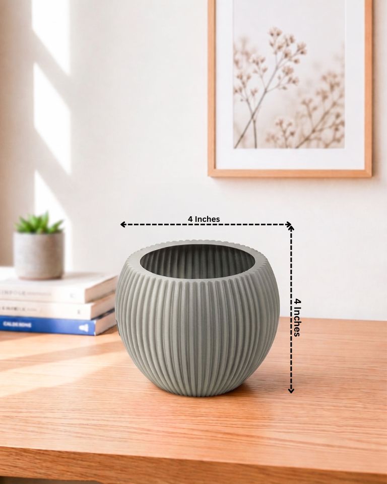 Round Melon Pot