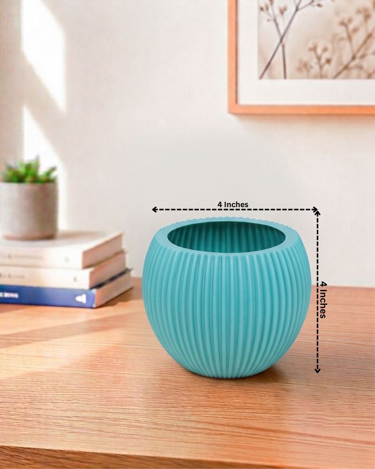 Round Melon Pot