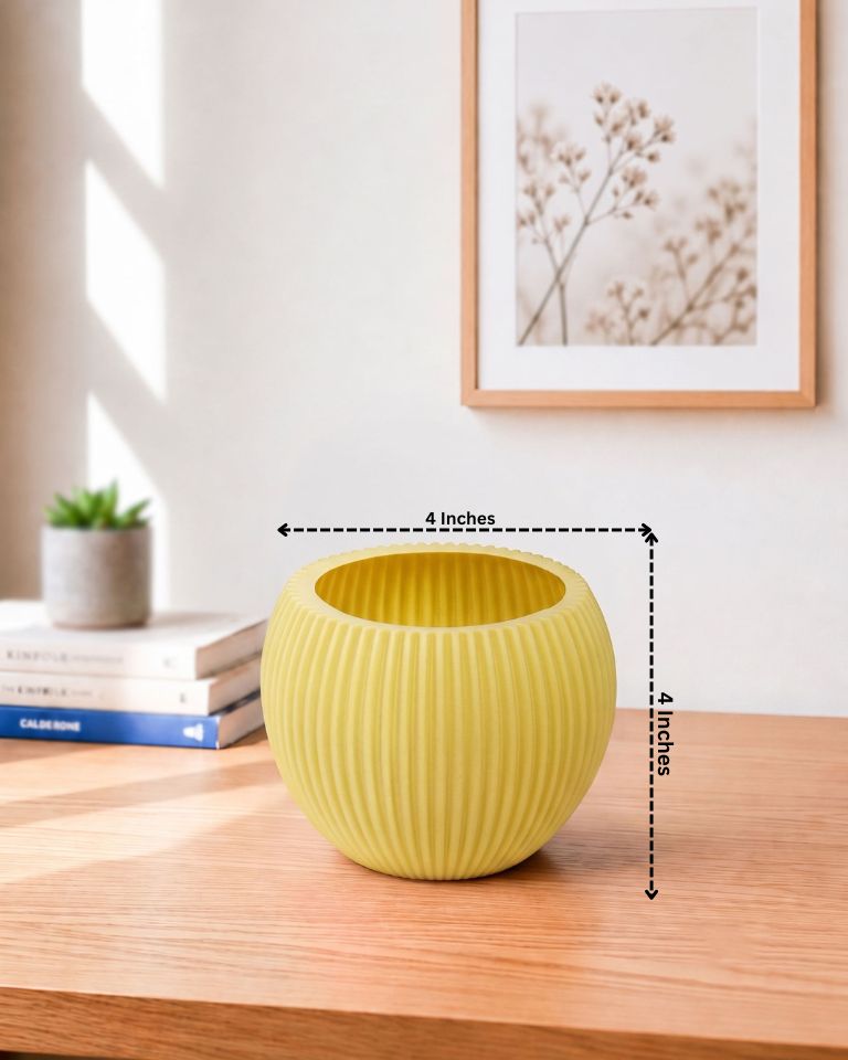 Round Melon Pot