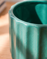 Modern Curved Ceramic Pot