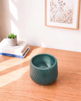 Waved Minimal  Ceramic Pot