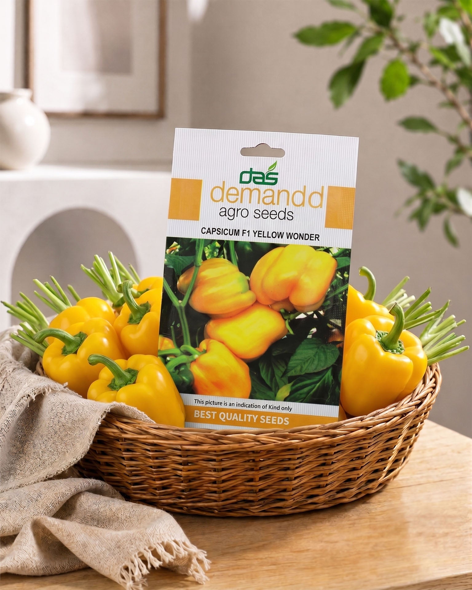 Capsicum F1 Yellow Wonder