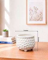 Hammered Ceramic Pot
