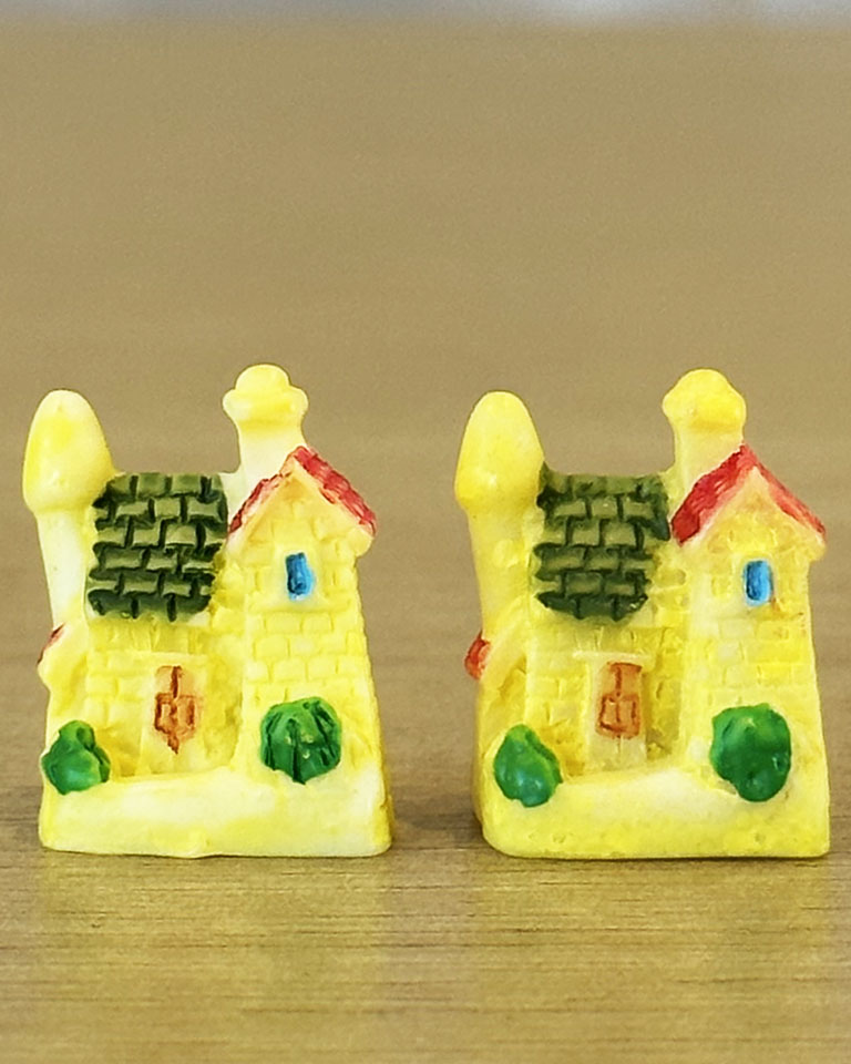Miniature House (Set Of 2)