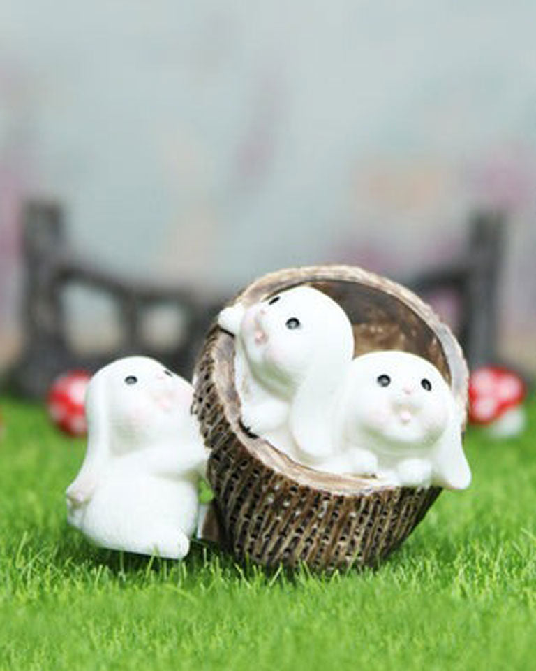 Playful Rabbit Miniature
